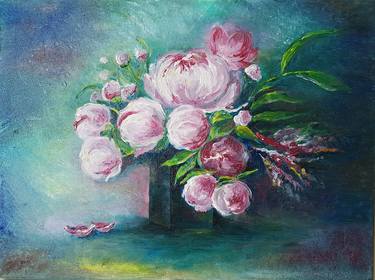Original Floral Paintings by Diana Shaykhutdinova