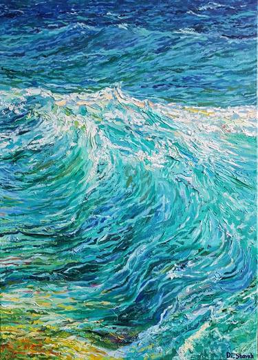 Original Seascape Paintings by Diana Shaykhutdinova