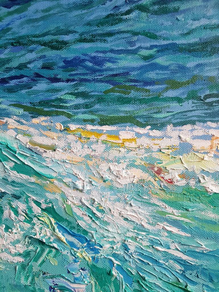 Original Seascape Painting by Diana Shaykhutdinova