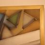 Frame Wood Rustic Metallic Gold