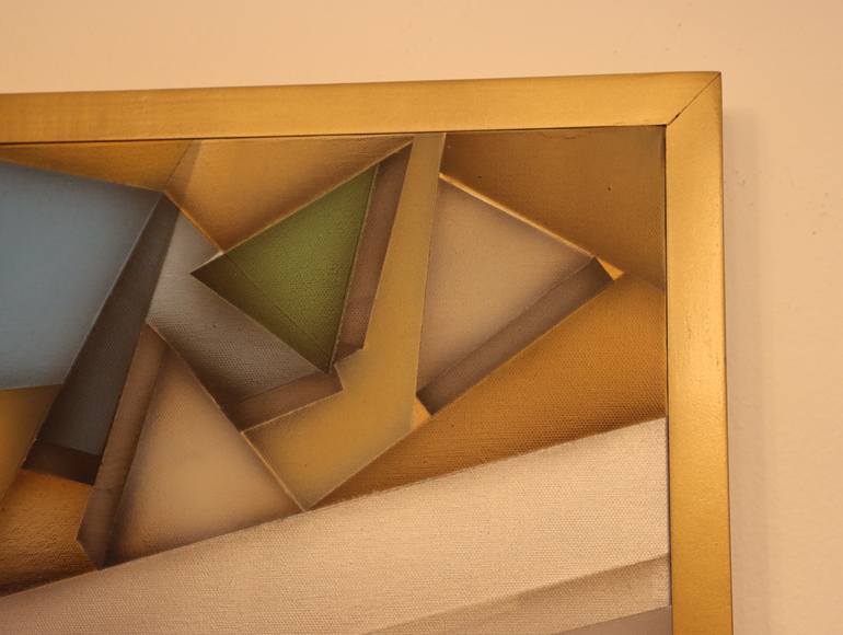 Original Conceptual Abstract Painting by Pedro Pablo Acosta