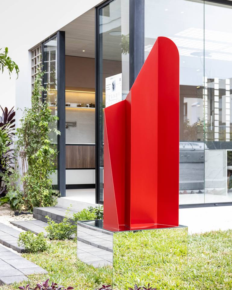 Original Abstract Expressionism Abstract Sculpture by Henriod Tresierra