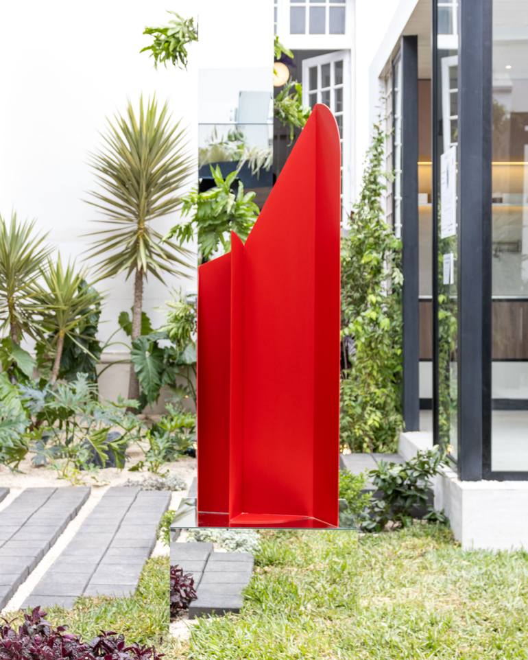 Original Abstract Expressionism Abstract Sculpture by Henriod Tresierra