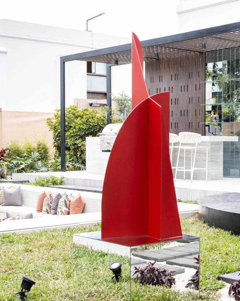 Original Abstract Expressionism Abstract Sculpture by Henriod Tresierra