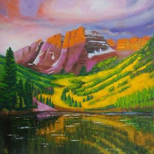Collection Oil paintings 30x30 cm