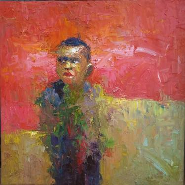 Original Abstract Expressionism Abstract Paintings by Babatunde Kesa