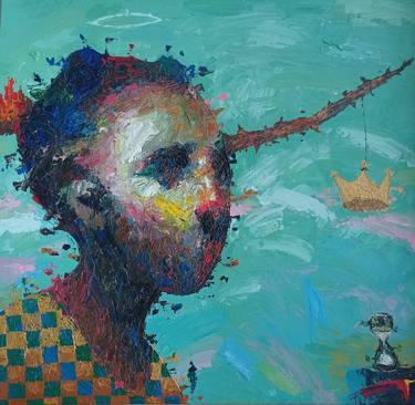 Original Abstract Paintings by Babatunde Kesa