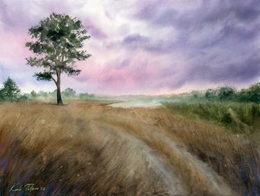 Watercolor landscape thumb