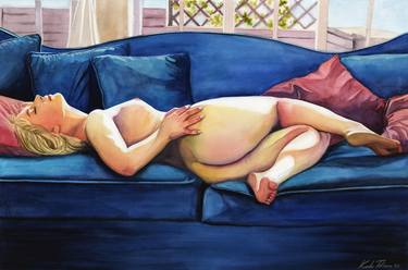 Original Realism Erotic Paintings by Tetiana Koda