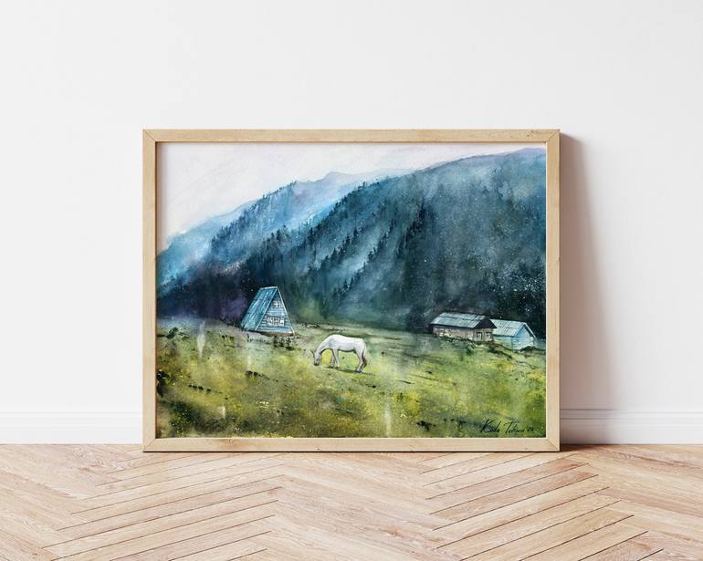 Original Landscape Painting by Tetiana Koda