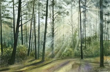 Morning In The Forest, 57x38 cm thumb