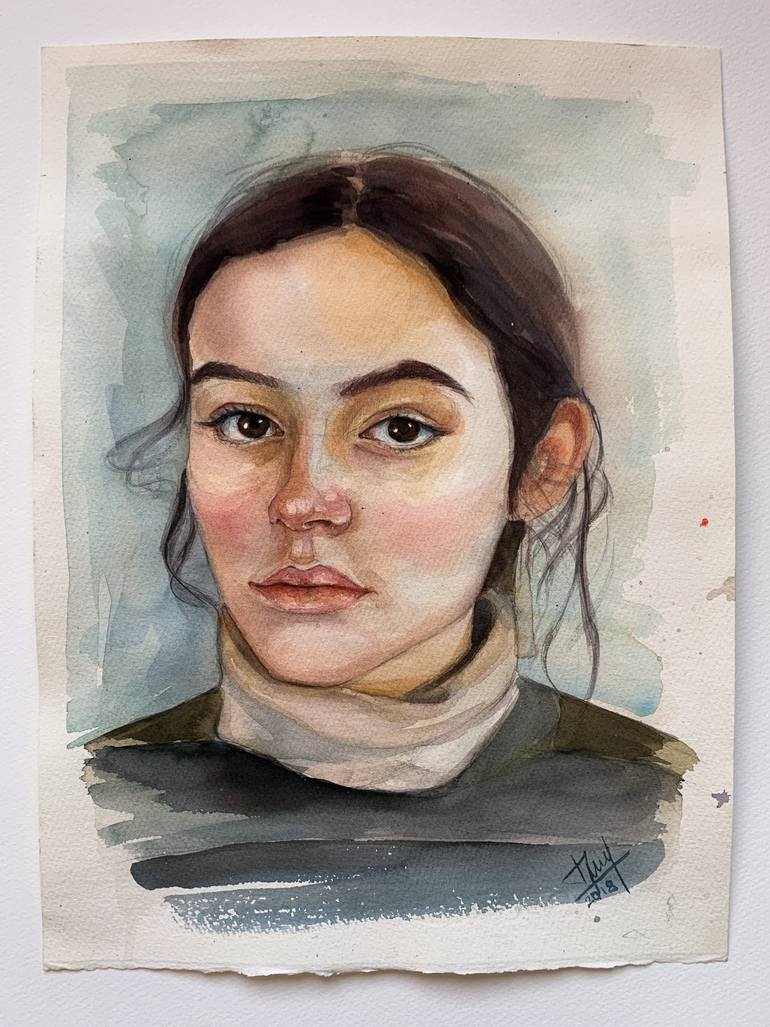 Original Impressionism People Painting by Tetiana Koda