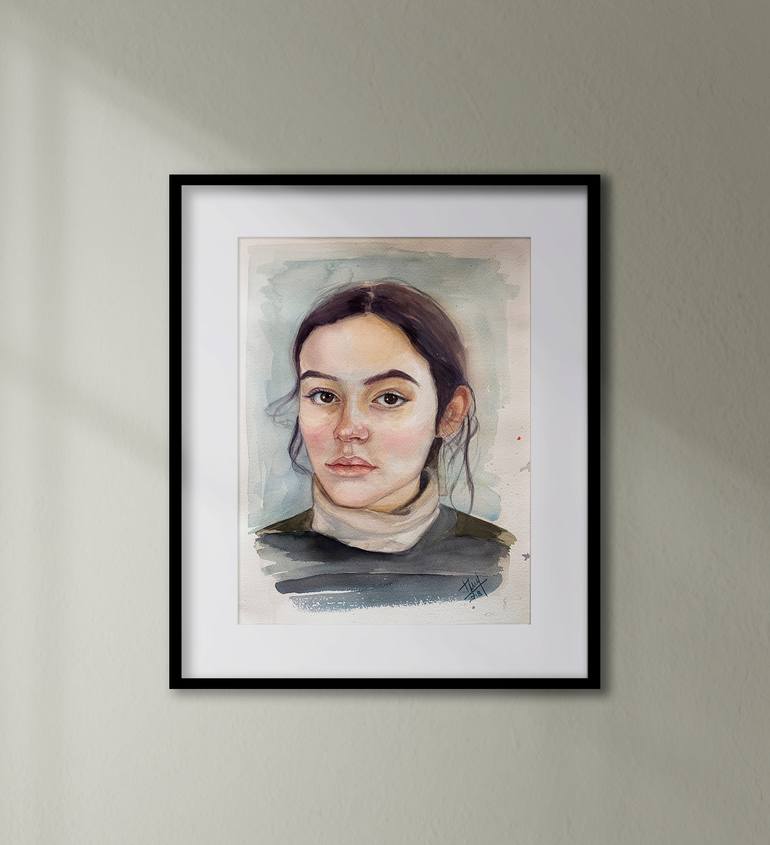 Original Impressionism People Painting by Tetiana Koda
