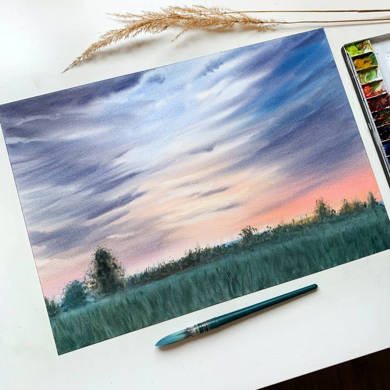 Original Realism Landscape Painting by Tetiana Koda