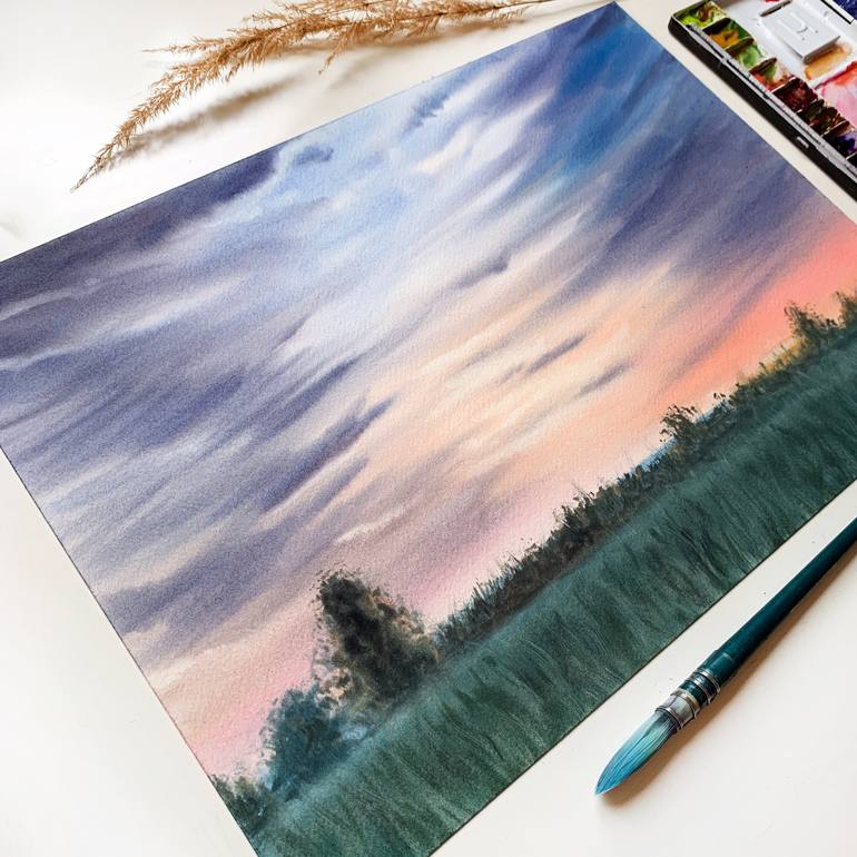 Original Realism Landscape Painting by Tetiana Koda