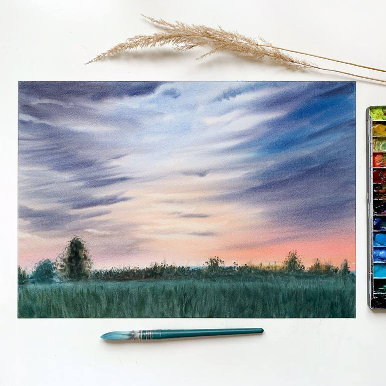 Original Realism Landscape Painting by Tetiana Koda