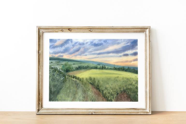 Original Realism Landscape Painting by Tetiana Koda