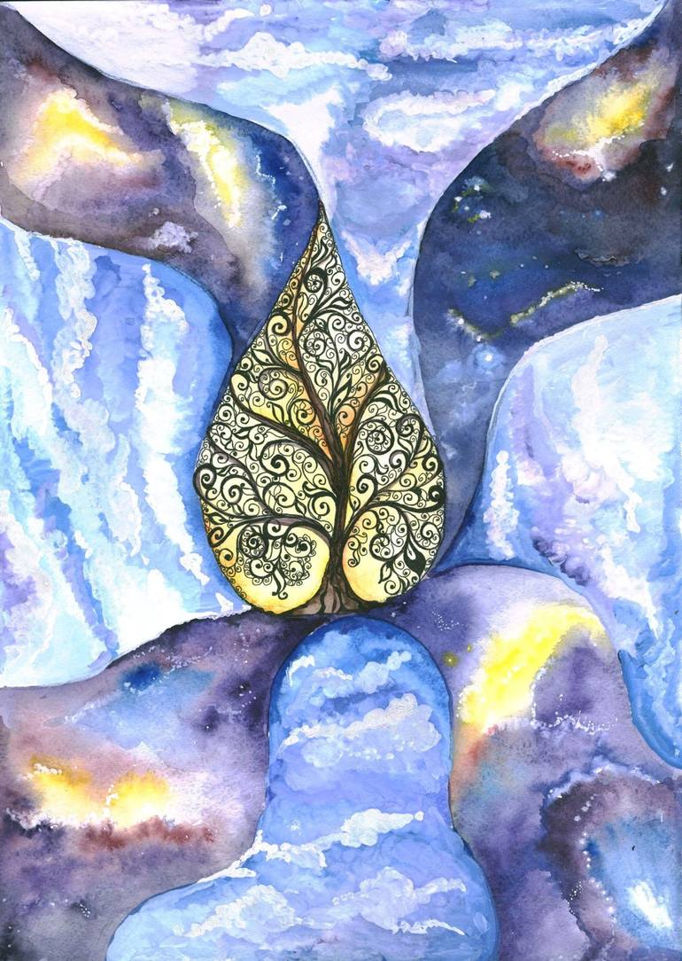 The Tree of Life Painting by Svetlana Adiyanova | Saatchi Art