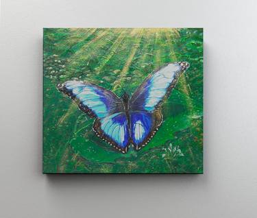 Acrylic Painting Biggest butterfly in my stomach thumb