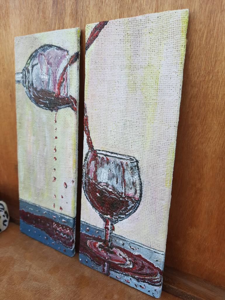 Original Food & Drink Painting by Marin V