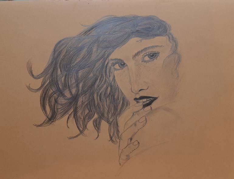 Original  Drawing by marin v