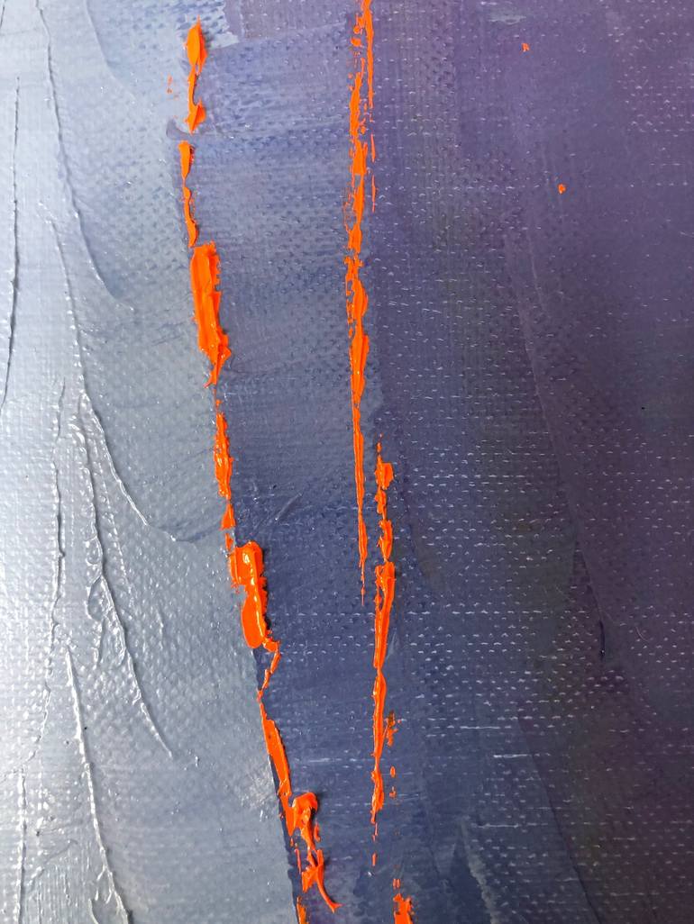 Original Abstract Painting by Dr Demetrovics Zsoltné