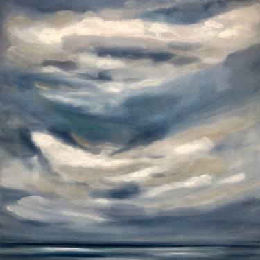 Original Abstract Seascape Paintings by Dr Demetrovics Zsoltné