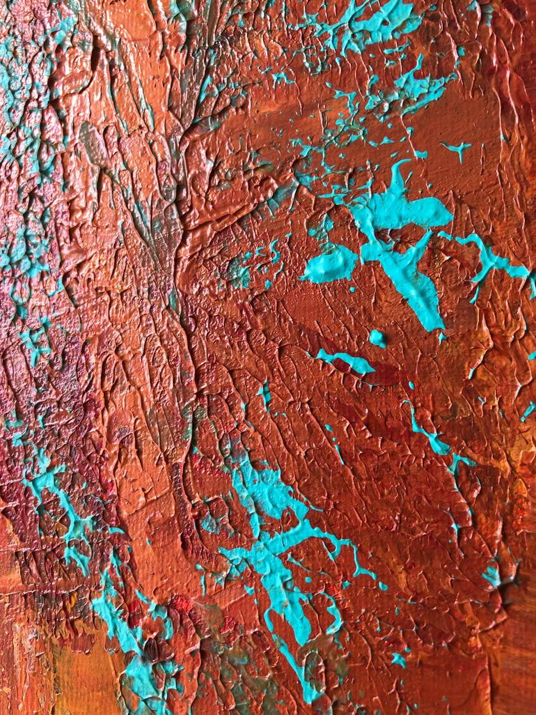 Original Abstract Painting by Dr Demetrovics Zsoltné