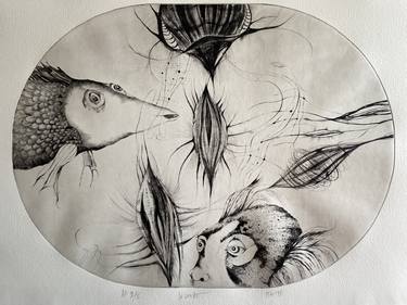 Original Fine Art Animal Printmaking by Marijena Golubović Junod