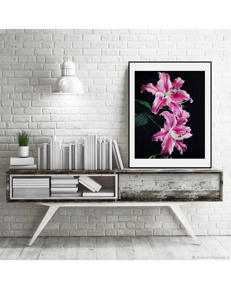 Original Fine Art Botanic Painting by Svetlana Generalova