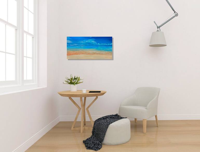 Original Realism Seascape Painting by Dubinina Tatyana