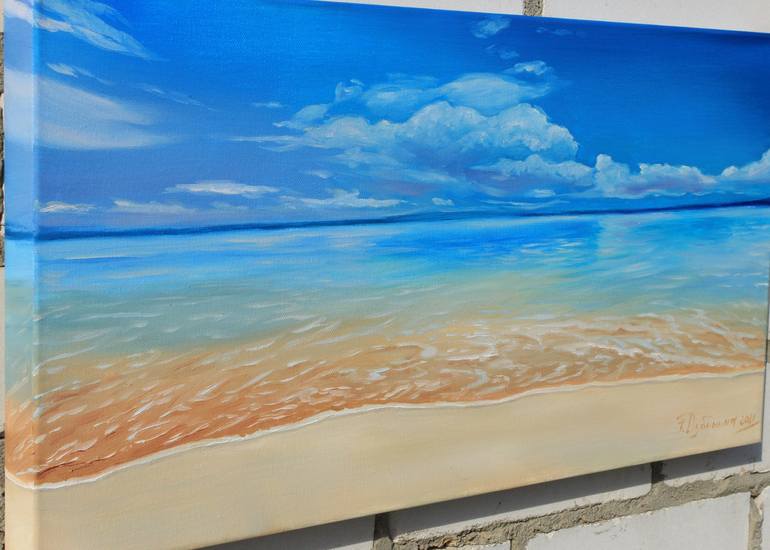 Original Realism Seascape Painting by Dubinina Tatyana