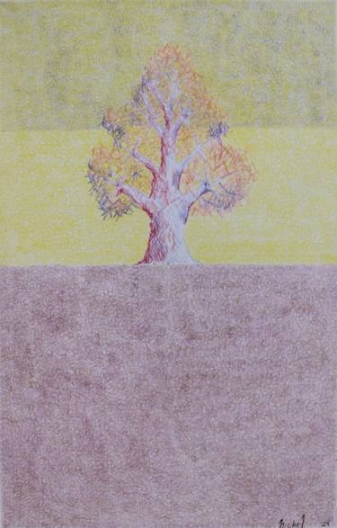 Print of Abstract Expressionism Tree Drawings by Michel Raúl Villanueva