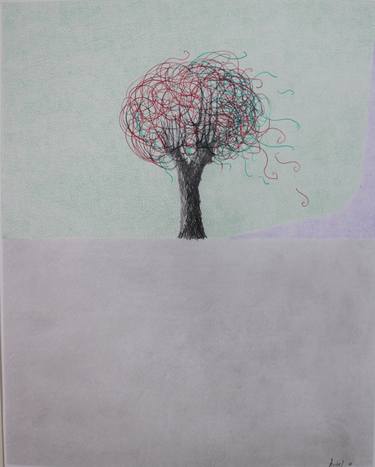 Print of Illustration Tree Drawings by Michel Raúl Villanueva