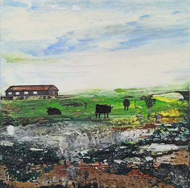 Print of Expressionism Landscape Paintings by Alla Kasper