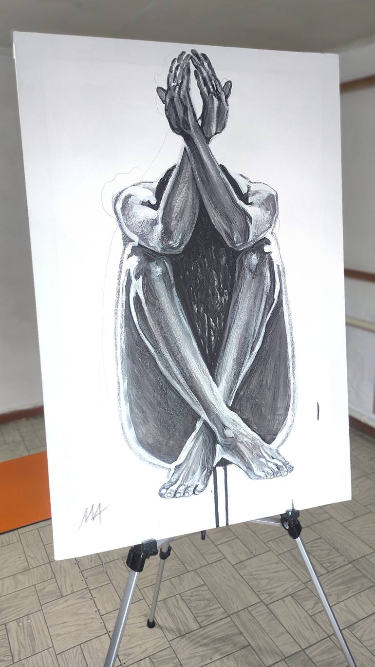 Original Conceptual Body Painting by Aleksandra Manzha