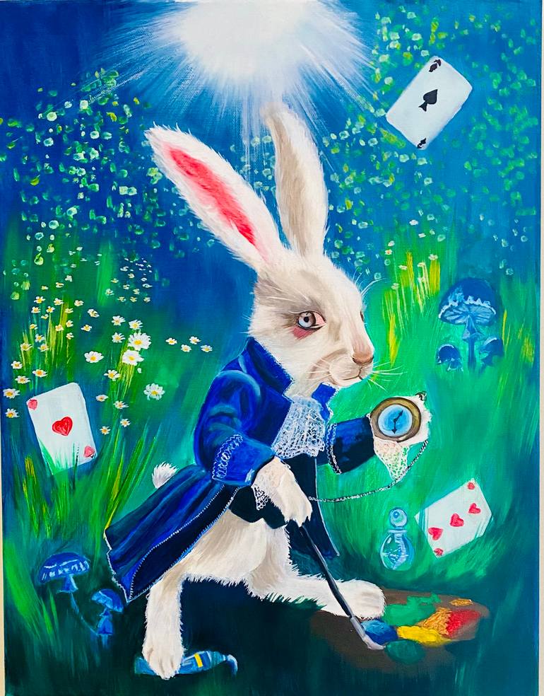 Original Alice In Wonderland Art