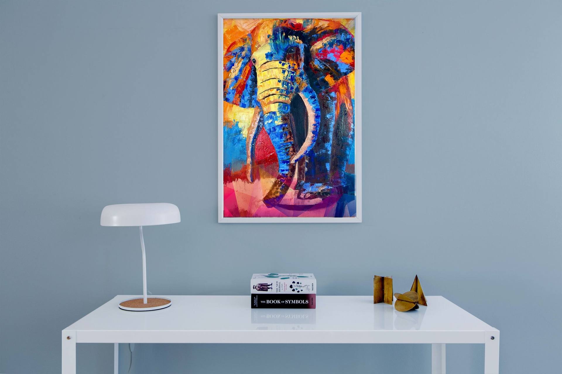 Dropship Hand Painted Oil Painting Boho Wall Decor Colorful Elephant Oil  Painting On Canvas Animal Painting Art Large 3d Wall Art Original Painting  Texture Acrylic Custom Oil to Sell Online at a