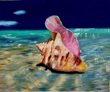 Print of Art Deco Seascape Paintings by Oksana Harris