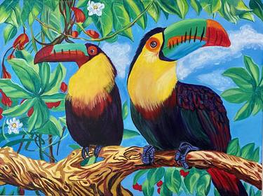 Print of Expressionism Animal Paintings by Oksana Harris