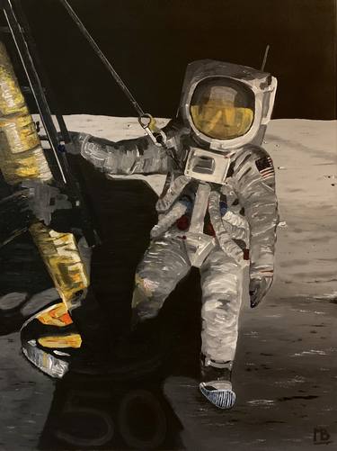 Print of Documentary Outer Space Paintings by Steve Malburny