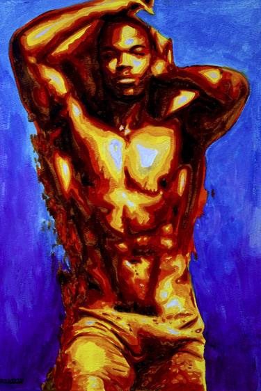 Original Nude Paintings by Zak Mohammed