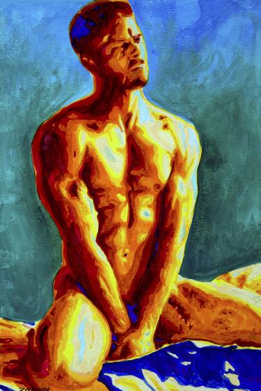 Original Fine Art Nude Paintings by Zak Mohammed