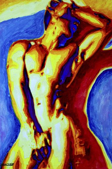 Original Fine Art Nude Paintings by Zak Mohammed