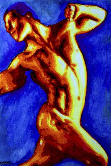 Print of Fine Art Nude Paintings by Zak Mohammed