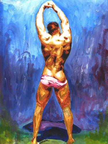 Original Nude Paintings by Zak Mohammed
