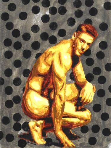 Original Pop Art Nude Paintings by Zak Mohammed