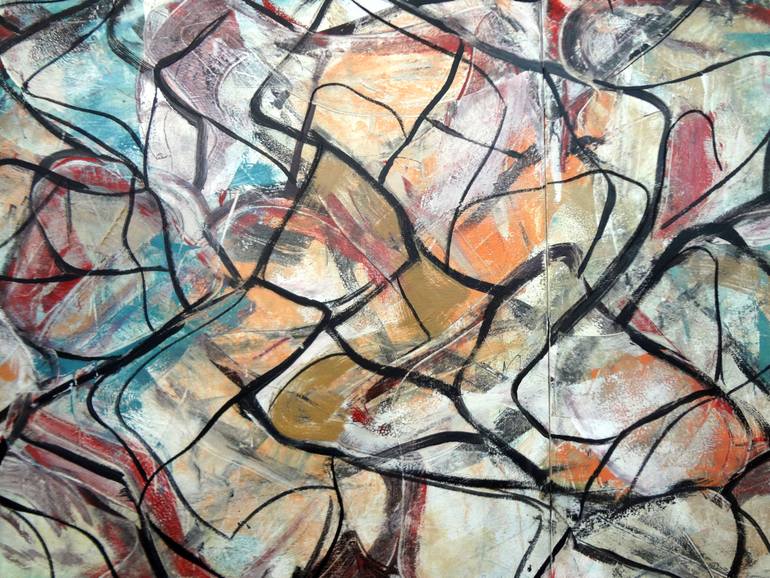 Original Abstract Painting by Matthew Dibble