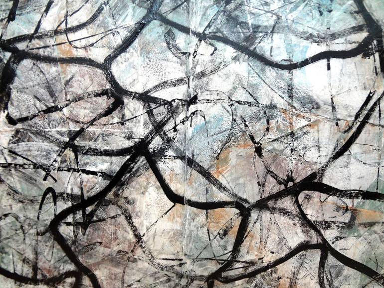 Original Abstract Expressionism Abstract Painting by Matthew Dibble