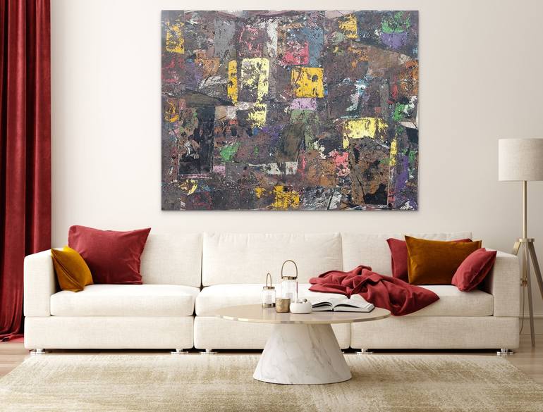 Original Abstract Painting by Matthew Dibble